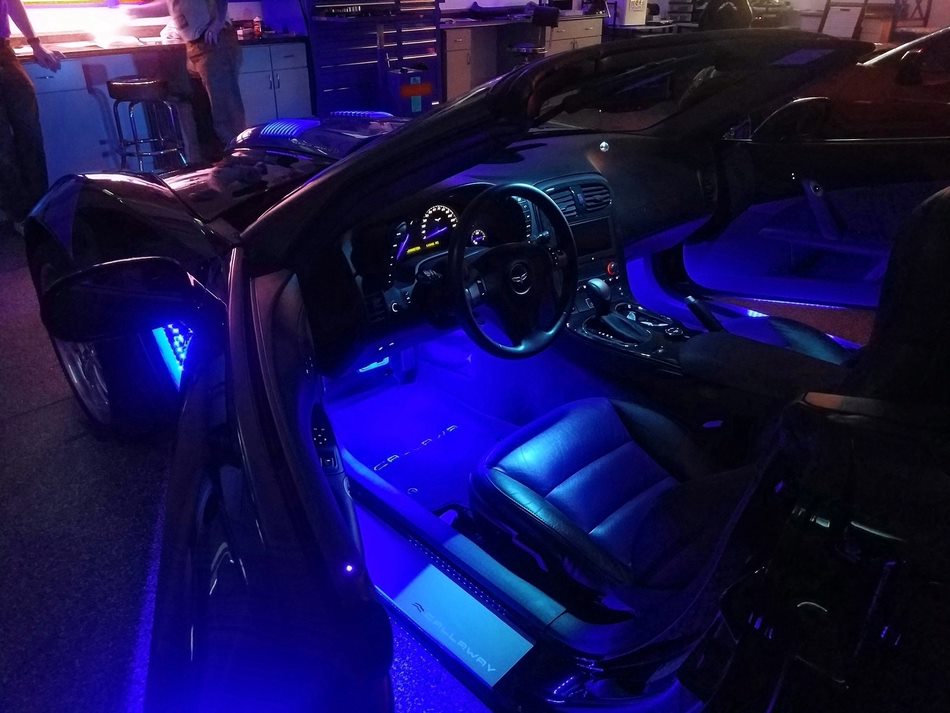 C6 Corvette Footwell LED Lighting Kit Corvette Store Online