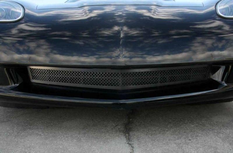 C6 Corvette Front Grill "Blakk Stealth" Laser Mesh