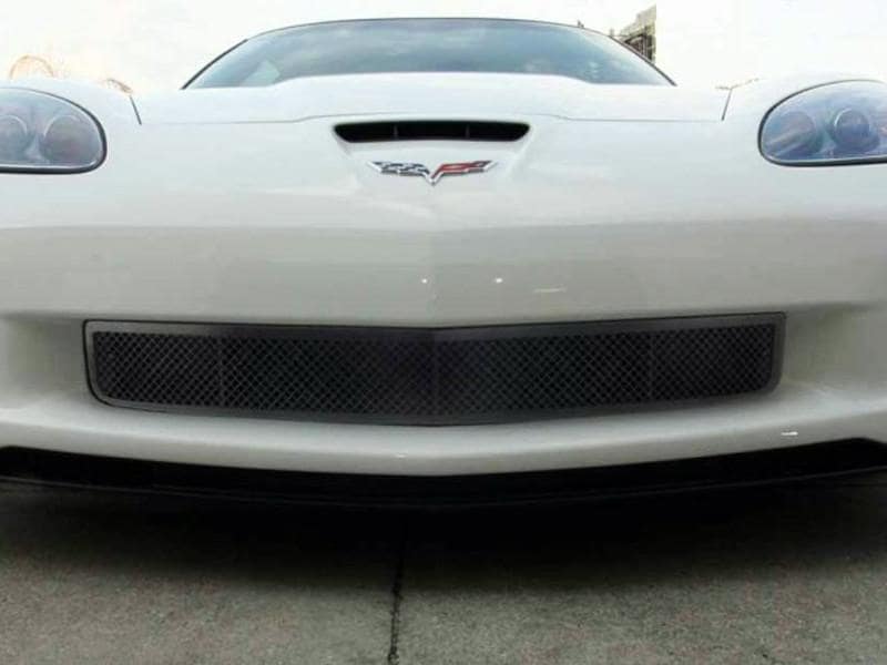 C6 Corvette Front Grill "Blakk Stealth" Laser Mesh (Z06, Grand Sport, and ZR1)
