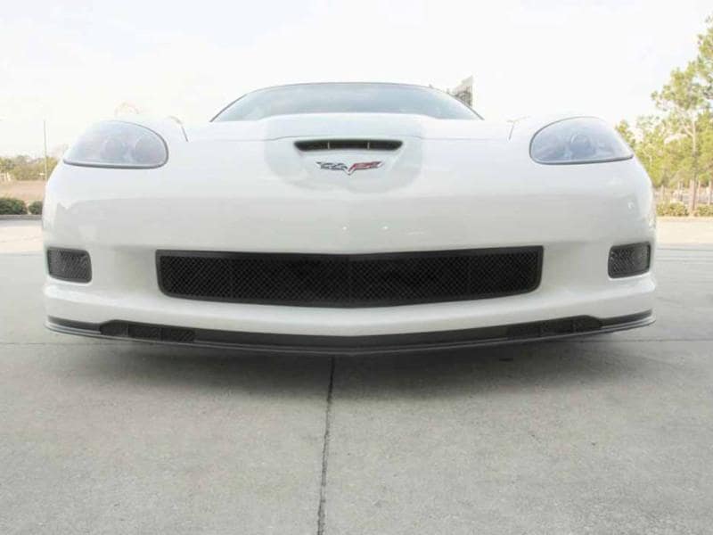 C6 Corvette Front Grill "Blakk Stealth" Laser Mesh (Z06, Grand Sport, and ZR1)