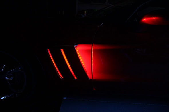 C6 Corvette Grand Sport Fender Cove LED Lighting Kit (Single Color)