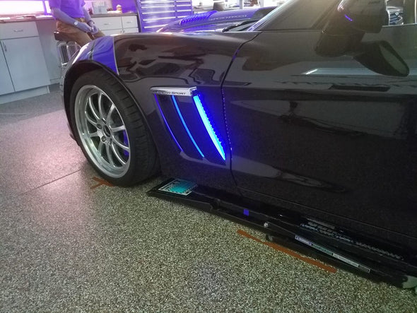 C6 Corvette Grand Sport Fender Cove LED Lighting Kit (Single Color)