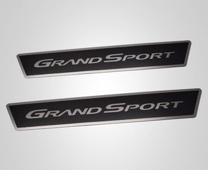 C6 Corvette Grand Sport Outer Door Sills Carbon Fiber