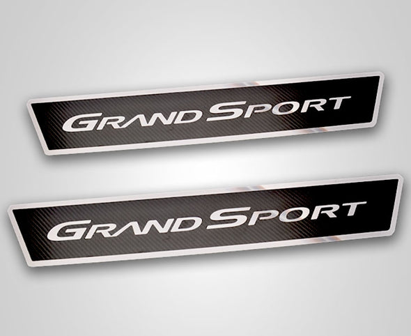 C6 Corvette Grand Sport Outer Door Sills Carbon Fiber