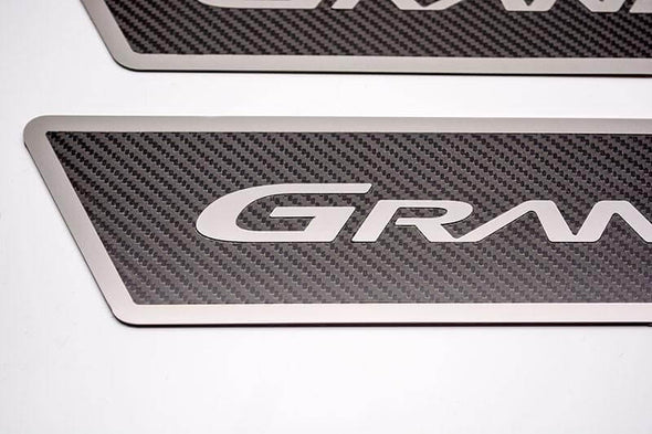 C6 Corvette Grand Sport Outer Door Sills Carbon Fiber