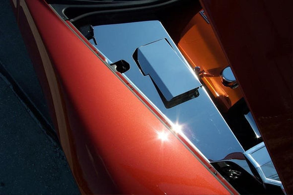C6 Corvette Inner Fender Covers - 4Pc Polished Stainless Steel