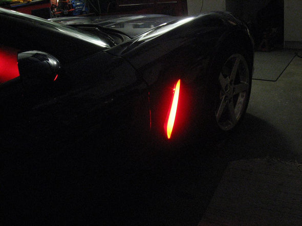 C6 Corvette Base Fender Cove LED Lighting Kit (Single Color)