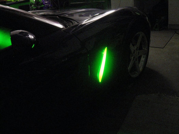 C6 Corvette Base Fender Cove Color Changing RGB LED Lighting Kit
