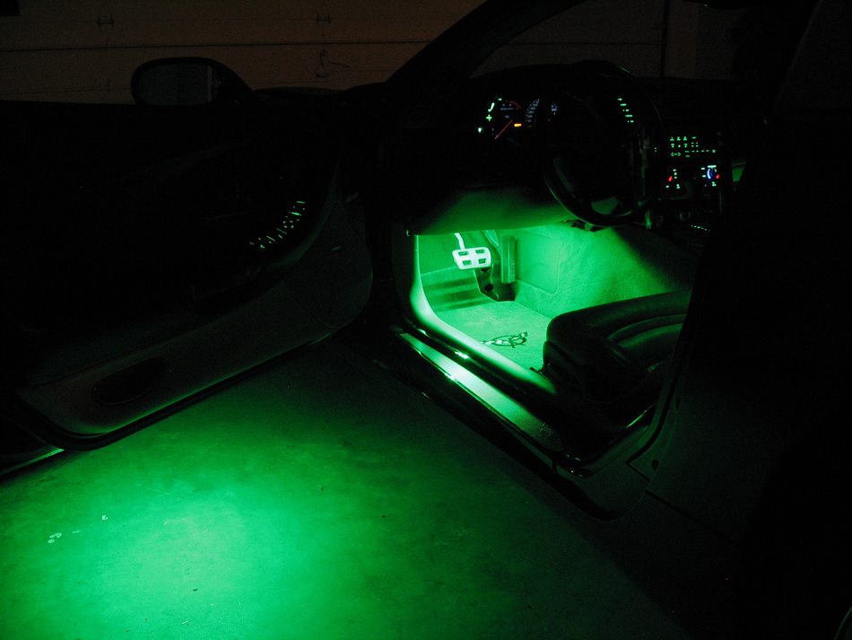 Under door sales lights for cars