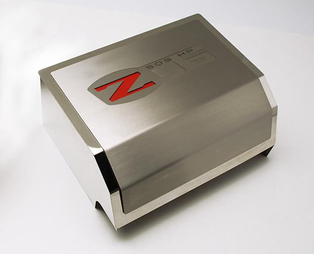 C6 Corvette Z06 Fuse Box Cover | Brushed/Polished | Z06 Logo