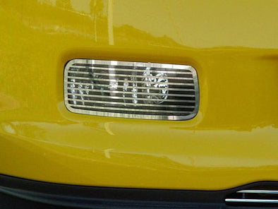 C6 Corvette Z06 / ZR1 / Grand Sport Driving Light Covers | Polished Billet Style | 2005-2013