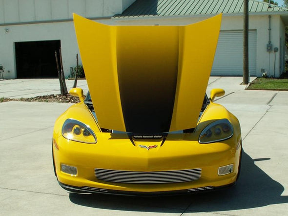 C6 Corvette Z06 / ZR1 / Grand Sport Hood Graphic Fade | 2006-2013