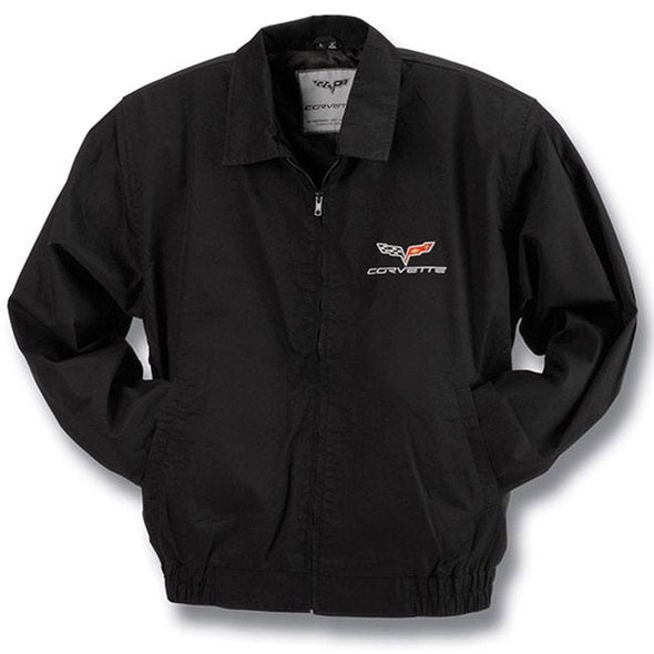 C6 Corvette Black Twill Jacket