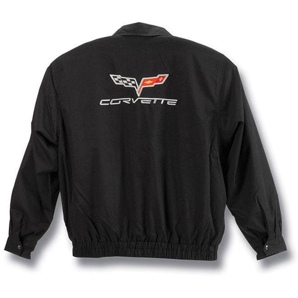 C6 Corvette Black Twill Jacket