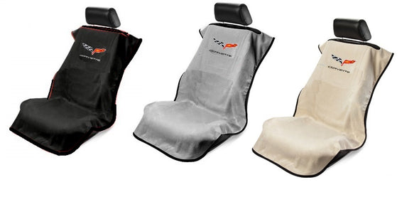C6 Corvette Seat Towel / Seat Cover + Trunk Towel Bumper Protector Bundle