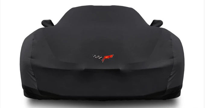 C6 Corvette Holda Stretch Indoor Car Cover with Logo