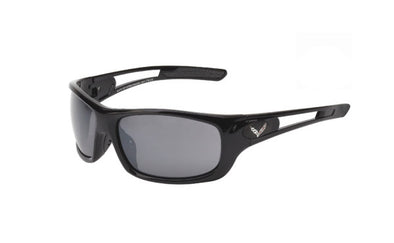 C7 Corvette Gloss Black Wrap Smoke Lens Sunglasses