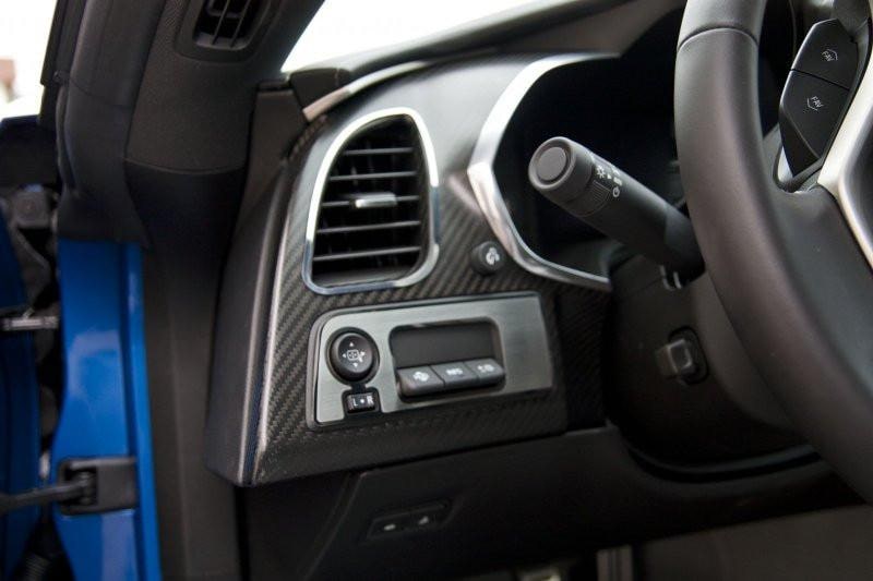 C7 Corvette | A/C Vent Trim | 2pc - Polished Stainless Steel