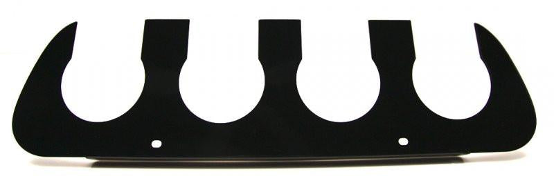C7 Corvette Black Powder Coated NPP Exhaust Filler Panel