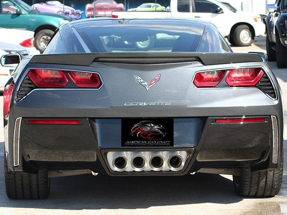 C7 Corvette | Brushed Illuminated | Exhaust Filler Panel