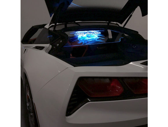 C7 Corvette Targa Top / Coupe Wind Restrictor Glow Plate