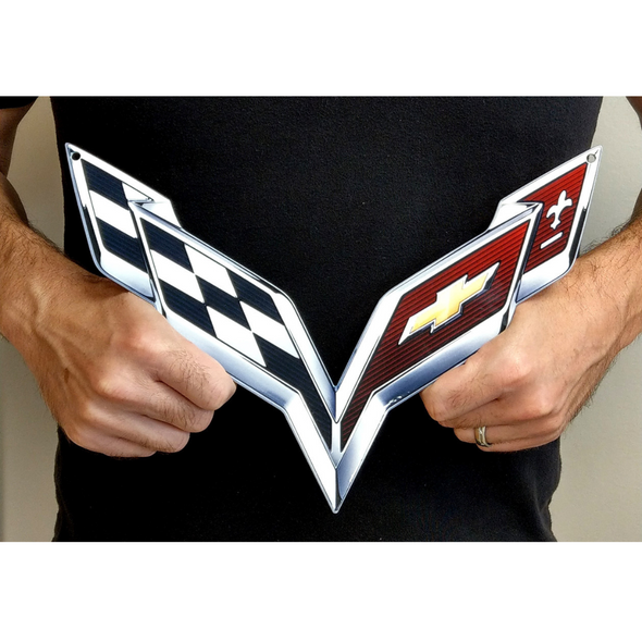 c7-corvette-crossed-flags-steel-sign