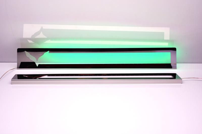 C7 Corvette Stingray LED Illuminated Door Sill Overlays - Polished Stainless Steel