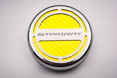 C7 Corvette (Manual) Stingray Fluid Cap Cover 6Pc Set | Stingray Script