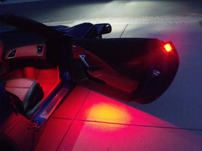 C7 Corvette Footwell, Door Handle & Puddle LED Lighting Combo Kit