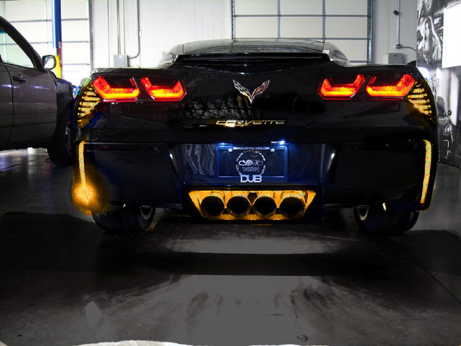 C7 Rear Sequential C7 Corvette Rear Fascia LED Kit - Single Color | Corvette Store Online