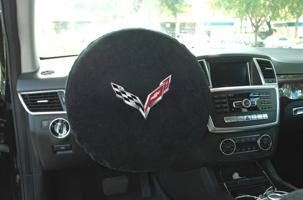 C7 Corvette Seat Towel / Seat Cover + Steering Wheel Cover Bundle