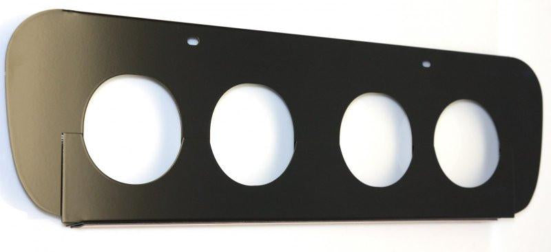 C7 Corvette Stingray Black Powder Coated Exhaust Filler Panel