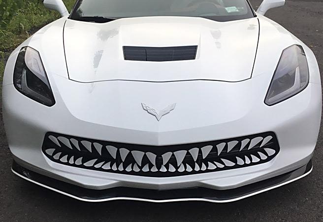 C7 Corvette Stingray Front Grill Shark Tooth