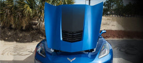 C7 Corvette Stingray Hood Vent Graphic - Sport Fade 2Pc