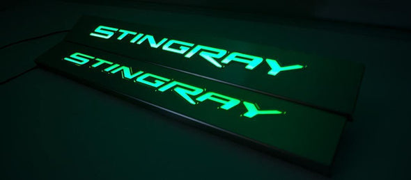 C7 Corvette Stingray Illuminated Replacement Door Sills