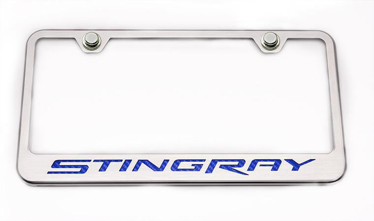C7 Corvette Stingray License Plate Frame | Stingray Lettering