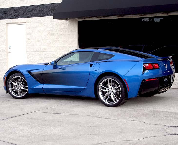 C7 Corvette Stingray Side Sport Fade Graphic - Premium Vinyl