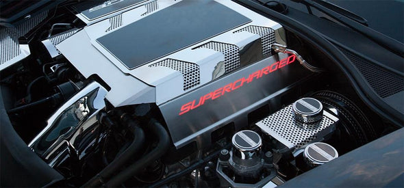 C7 Corvette Z06 | Fuel Rail Covers | SUPERCHARGED