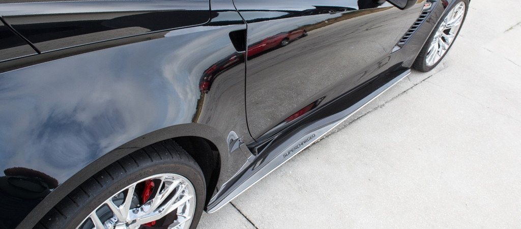 C7 Corvette Z06 / ZR1 Supercharged Side Skirt Extension
