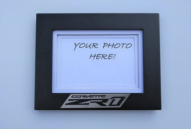 C7 Corvette ZR1 Emblem Picture Frame