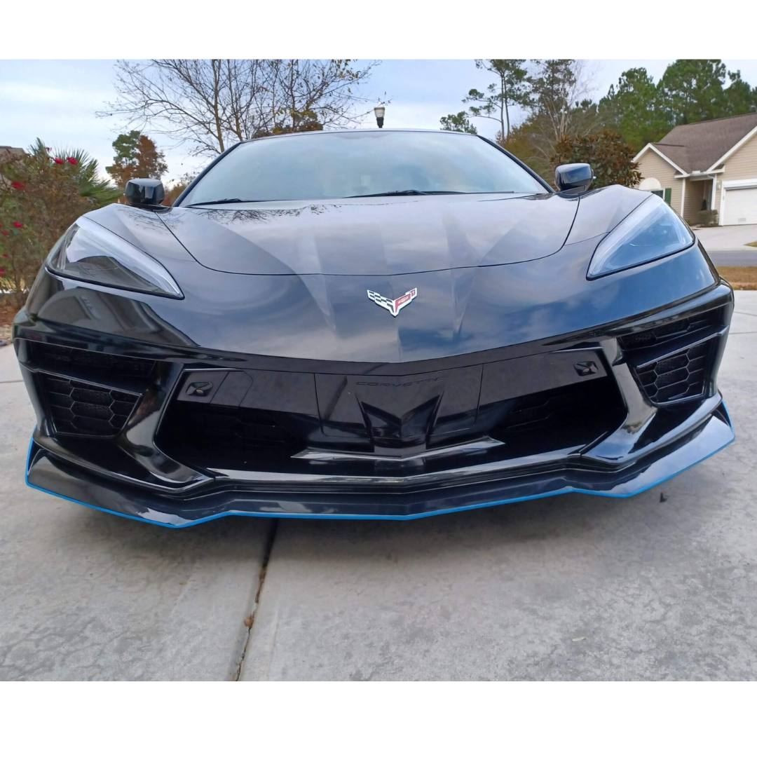Front Li Splitter C8 Corvette Custom Front Lip Splitter | Corvette Store Online