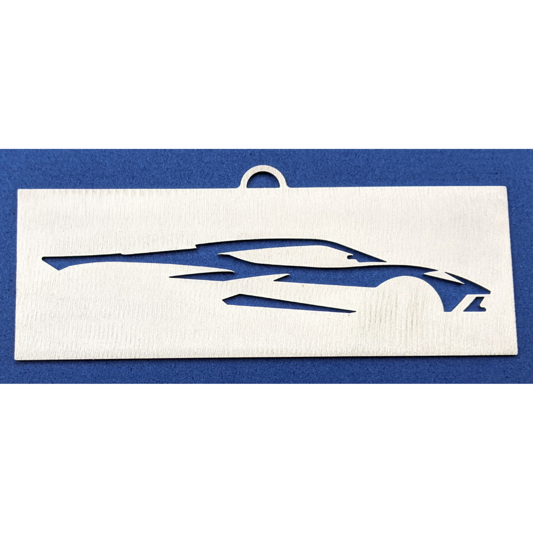 C8 Corvette Coupe Christmas / Holiday Ornament Bundle