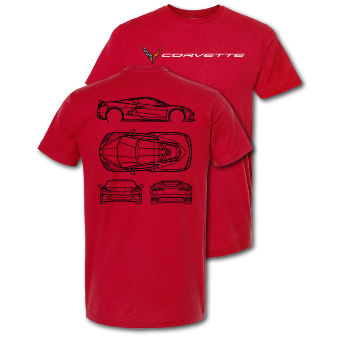C8 Corvette Engineer T-Shirt
