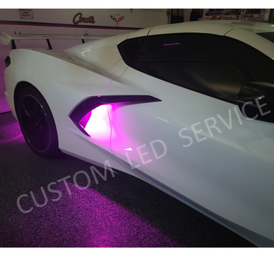 C8 Corvette Coupe Level 2 Exterior RGB Custom LED Light Kit System