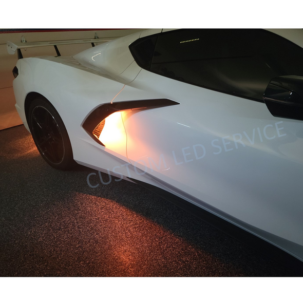 C8 Corvette Coupe Level 2 Exterior RGB Custom LED Light Kit System