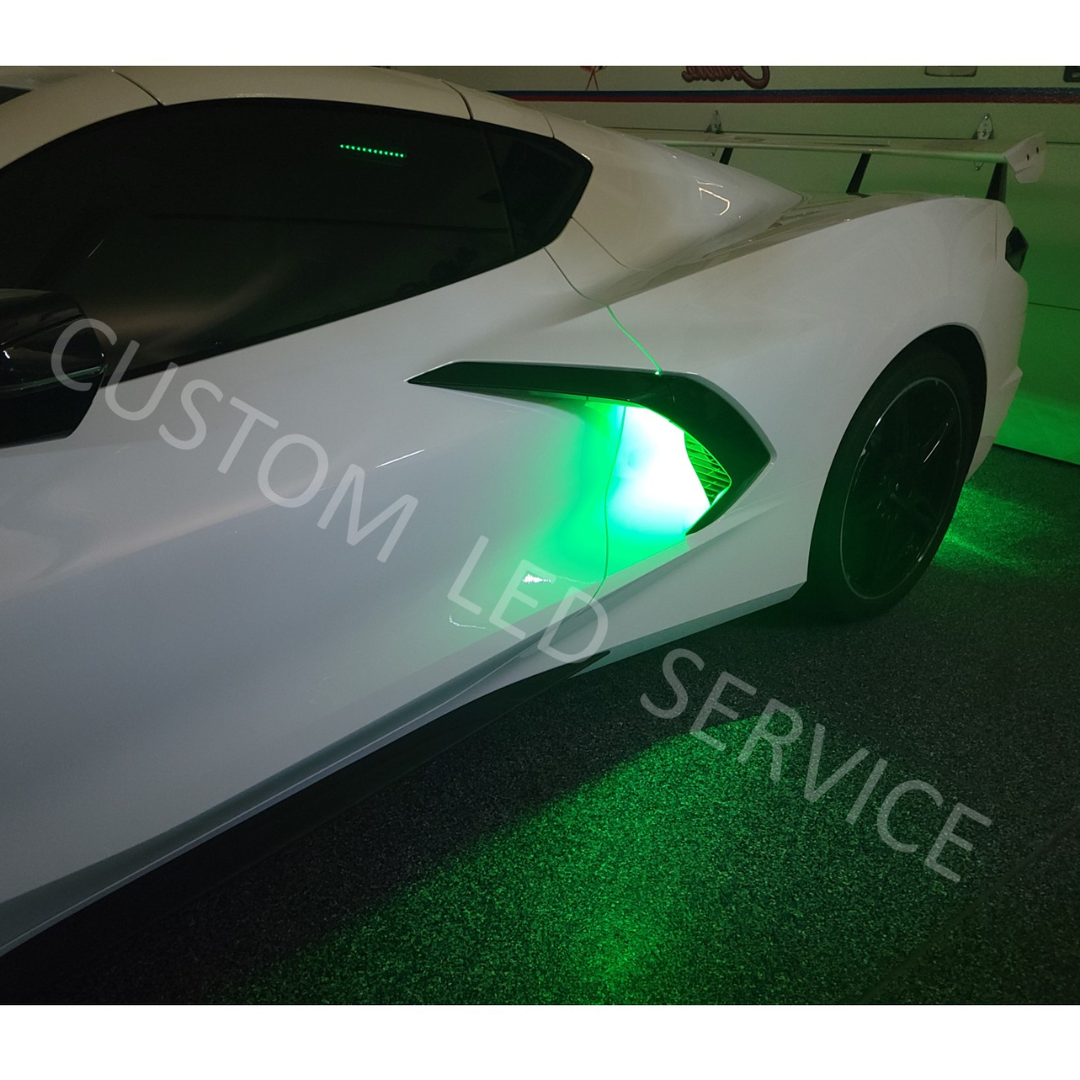 C8 Corvette Side Scoop AddOn LED Lighting Kit Corvette Store Online