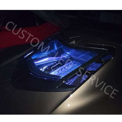 C8 Corvette Coupe Level 1 Exterior RGB Custom LED Light Kit System