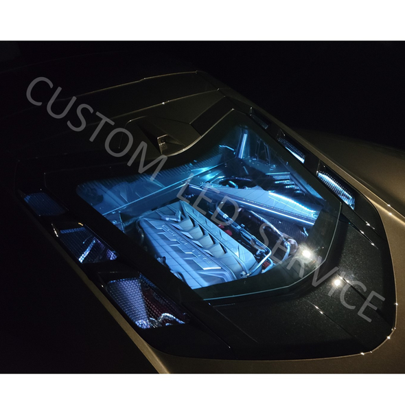 C8 Corvette Coupe Level 1 Exterior RGB Custom LED Light Kit System