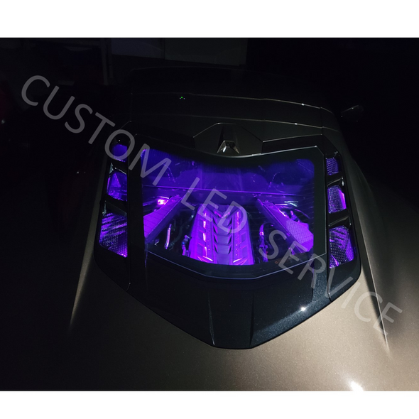C8 Corvette Coupe Level 3 Exterior RGB Custom LED Light Kit System