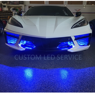 C8 Corvette Convertible Level 3 Exterior RGB Custom LED Light Kit System